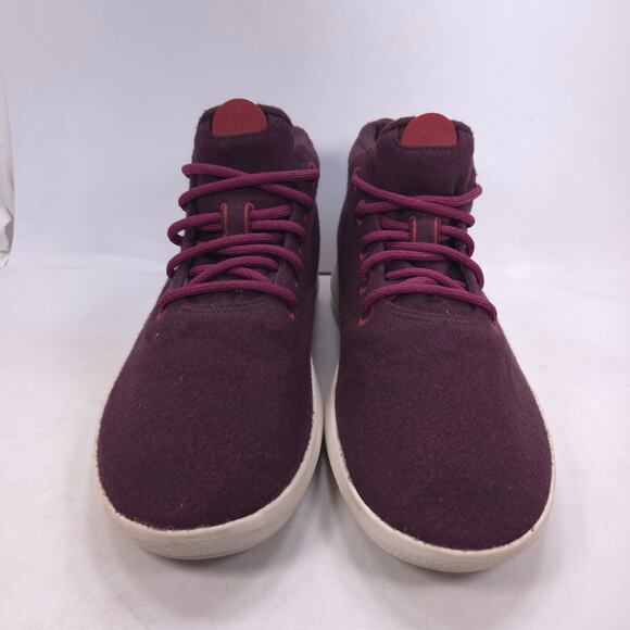 Allbirds Wool Runner Up Mizzie Athletic Running Shoe Mens Size 12 Burgundy - Picture 2 of 10
